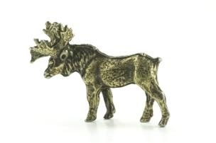 Opakowanie Figurka metalowa Łoś ABINO