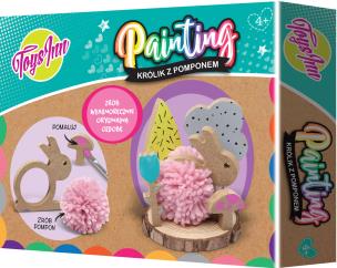 Opakowanie Figurka pompon królik