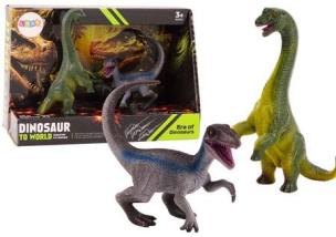 Opakowanie Figurki dinozaurów Brachinozaur Velociraptor 2el