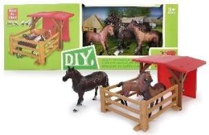 Opakowanie Figurki koników z zagrodą