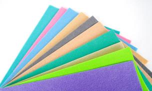 Opakowanie Filc A4 10 pastelowych arkuszy