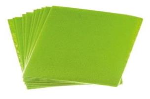 Opakowanie Filc A4 zielony 1mm 10szt