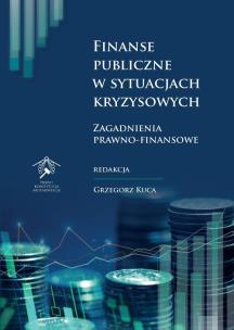 Okładka książki Finanse publiczne w sytuacjach kryzysowych