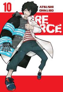 Fire Force. Tom 10. Autor: Atsushi Ohkubo. Multiszop.pl Okładka książki Fire Force. Tom 10