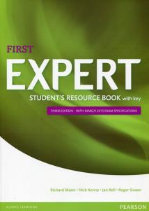 Okładka książki First Expert 3ed Student's Resource Book with key