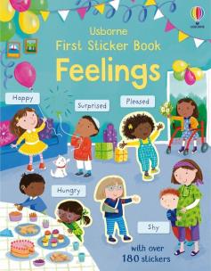Okładka książki First Sticker Book Feelings