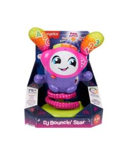 Fisher Price. Interaktywna taneczna DJ-ka. Wydawca: Mattel. Multiszop.pl Opakowanie Fisher Price. Interaktywna taneczna DJ-ka