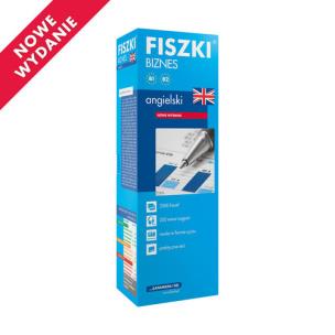 FISZKI Język angielski Biznes. Autor: Patrycja Wojsyk. Multiszop.pl Okładka książki FISZKI Język angielski Biznes