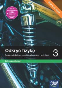 Fizyka LO 3 Odkryć fizykę Podr ZP. Autor: Braun Marcin, Śliwa Weronika. Multiszop.pl Okładka książki Fizyka LO 3 Odkryć fizykę Podr ZP