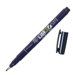 Opakowanie Flamaster brush pen Fudenosuke czarny tw 1 (6szt)