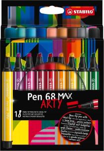 Opakowanie Flamaster Pen 68 Max Arty 18szt