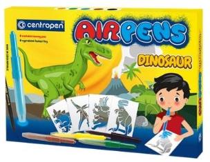 Flamastry dmuchane 6szt + 8 szablonów. Wydawca: Centropen. Multiszop.pl Opakowanie Flamastry dmuchane 6szt + 8 szablonów