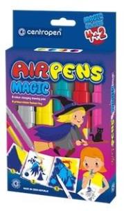 Flamastry dmuchane + 8 szbalonów. Wydawca: Centropen. Multiszop.pl Opakowanie Flamastry dmuchane + 8 szbalonów