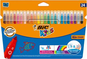 Opakowanie Flamastry Kids Couleur 24 kolory BIC