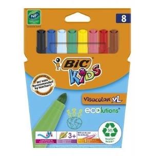 Opakowanie Flamastry Kids Visacolor XL 8 kolorów BIC