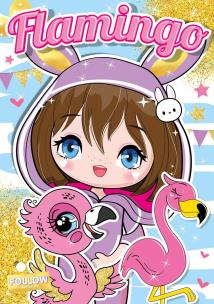 Okładka książki Flamingo. Kolorowanka