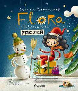 Flora i tajemnicza paczka. Autor: Rzepecka-Weiss Gabriela. Multiszop.pl Okładka książki Flora i tajemnicza paczka