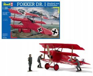 Fokker Dr.I 1:28. Wydawca: Revell. Multiszop.pl Opakowanie Fokker Dr.I 1:28