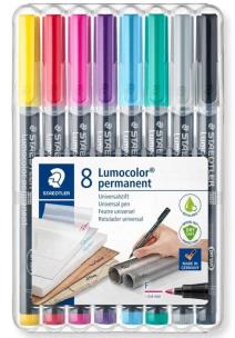 Opakowanie Foliopis Lumocolor F wodoodporny 8 kolorów