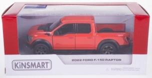 Opakowanie Ford F-150 Raptor 2022 czerwony 1:46