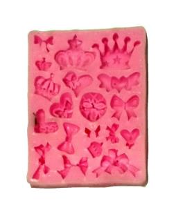 Opakowanie Forma silikonowa kokardki i korony