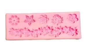 Opakowanie Forma silikonowa kwiaty i kwiatowa girlanda