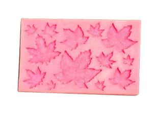 Opakowanie Forma silikonowa liście klonu