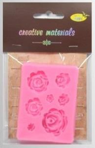 Opakowanie Forma silikonowa Róże
