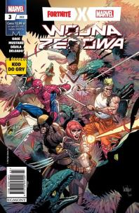 Okładka książki Fortnite x Marvel. Wojna zerowa. 3/2022