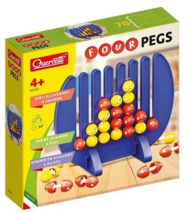 Four Pegs. Wydawca: Quercetti. Multiszop.pl Opakowanie Four Pegs