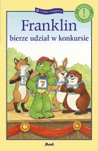 Franklin bierze udział w konkursie. Autor: Paulette Bourgeois. Multiszop.pl Okładka książki Franklin bierze udział w konkursie