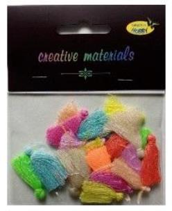 Opakowanie Frędzle pastelowe 3cm 20szt