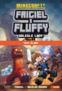 Frigiel i Fluffy Odległe lądy Trzy klany. Autor: Frigiel, Nicolas Digard. Multiszop.pl Okładka książki Frigiel i Fluffy Odległe lądy Trzy klany