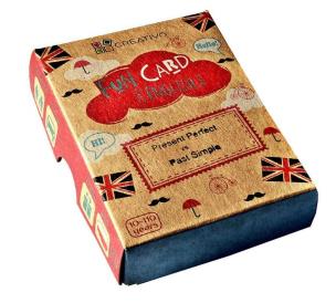 Fun Card English Present Perfect vs Past Simple. Autor: Dwornik Paweł. Multiszop.pl Okładka książki Fun Card English Present Perfect vs Past Simple