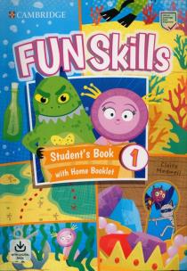 Okładka książki Fun Skills 1 Student's Book and Home Fun Booklet with online