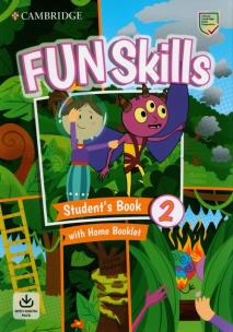 Fun Skills 2 Student's Book and Home Booklet with Online Activities. Autor: Watkin Montse, Medwell Claire. Multiszop.pl Okładka książki Fun Skills 2 Student's Book and Home Booklet with Online Activities