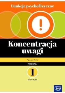 Funkcje psychofizyczne. Koncentracja uwagi KP 1. Autor: Górska Agnieszka. Multiszop.pl Okładka książki Funkcje psychofizyczne. Koncentracja uwagi KP 1