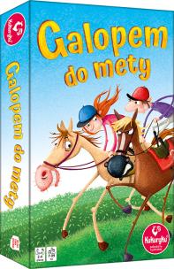 Galopem do mety. Wydawca: Kukuryku. Multiszop.pl Opakowanie Galopem do mety