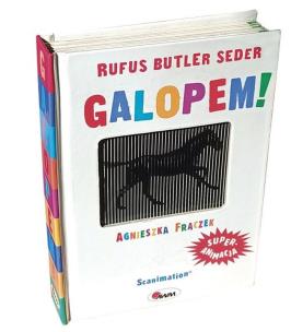 Okładka książki Galopem.