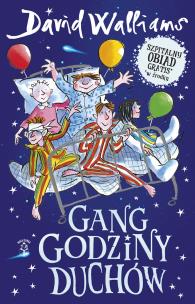 Gang Godziny Duchów wyd. 2025. Autor: David Walliams. Multiszop.pl Okładka książki Gang Godziny Duchów wyd. 2025