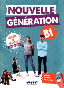 Generation B1 Nouvelle podr. + ćwiczenia + online. Autor: Baracco Carla, Giachino Luca, Stephanie Grindatto. Multiszop.pl Okładka książki Generation B1 Nouvelle podr. + ćwiczenia + online