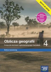 Okładka książki Geografia LO 4 Oblica geografii Podr. ZR