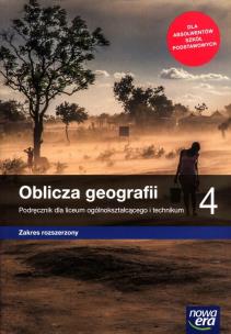 Okładka książki Geografia LO 4 Oblicza geografii Podr. ZR 2022 NE