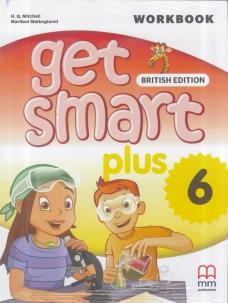 Okładka książki Get Smart Plus 6 WB + CD MM PUBLICATIONS