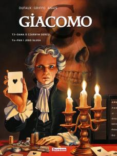 Giacomo T.3-4. Autor: Dufaux Jean. Multiszop.pl Okładka książki Giacomo T.3-4