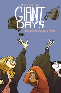 Okładka książki Giant Days Tom 14 Bądźmy w kontakcie
