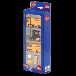 Opakowanie GIFT SET - Zestaw pojazdów DHL Siku Super S6335