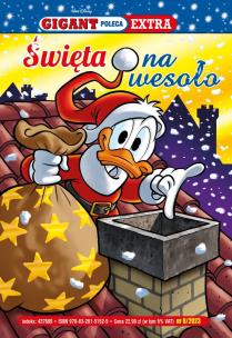 Okładka książki Gigant Poleca Extra 8/2023 Święta na wesoło
