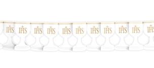 Opakowanie Girlanda papierowa Kielich biały 3m