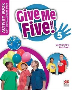 Okładka książki Give Me Five! 5  Activity Book + kod online